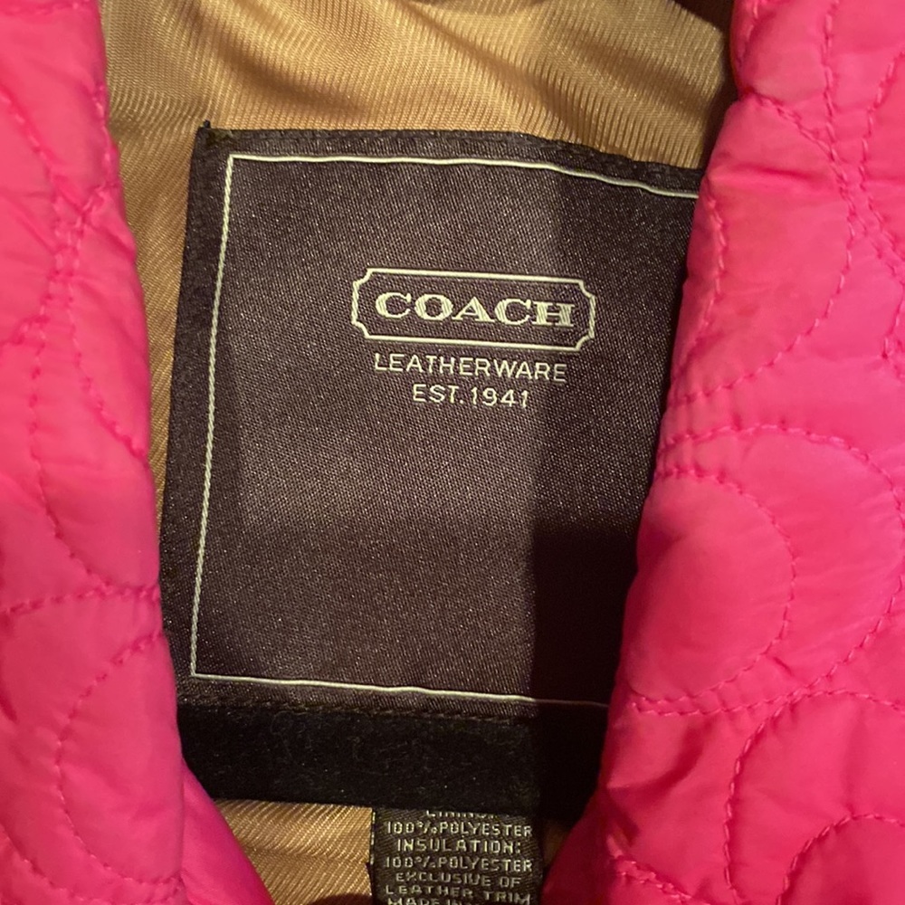 COACH jacket - Picture 2 of 7